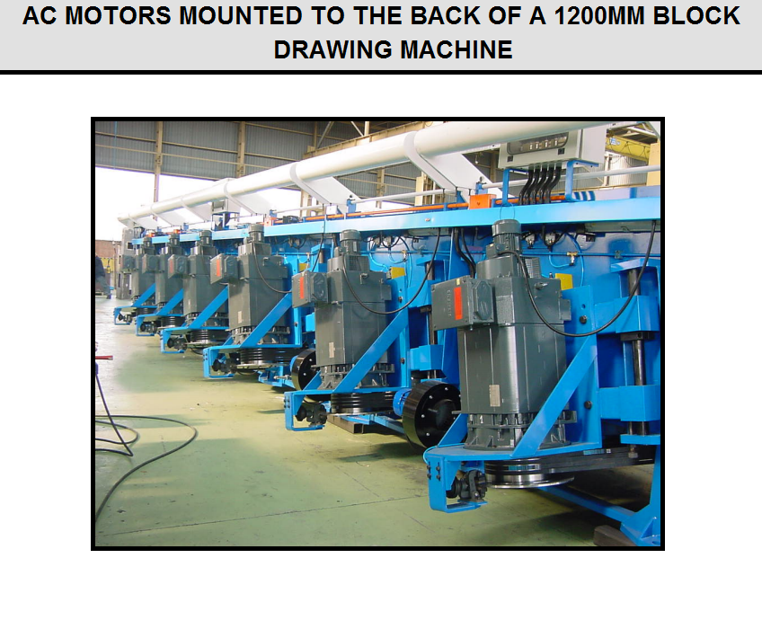 AC Motors for Wire Drawing Machine