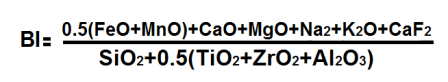 Basicity index in Welding Consumables Flux