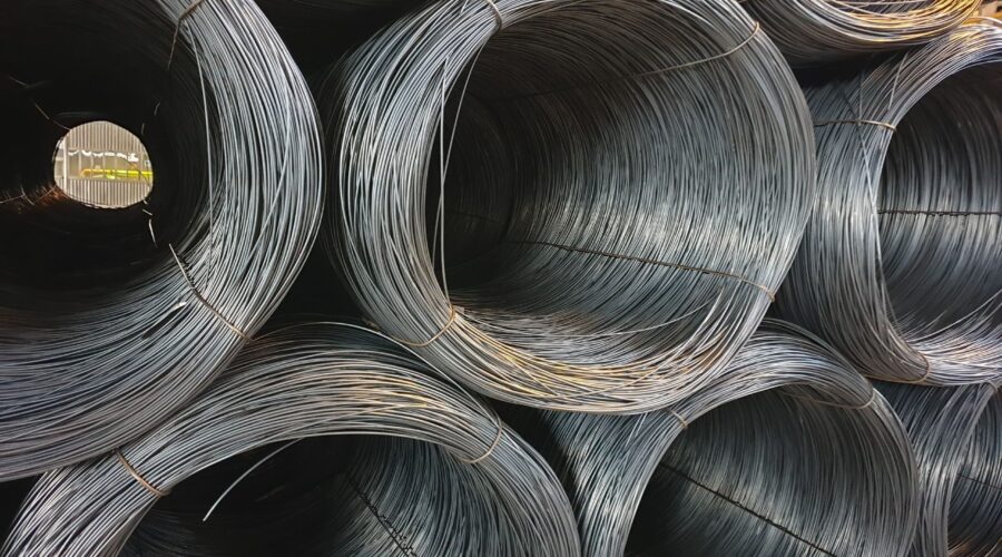 Coiled Wire for Manufacturing of Welding Electrode