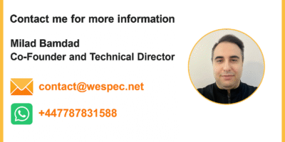 Milad Bamdad -Cofounder of Wespec